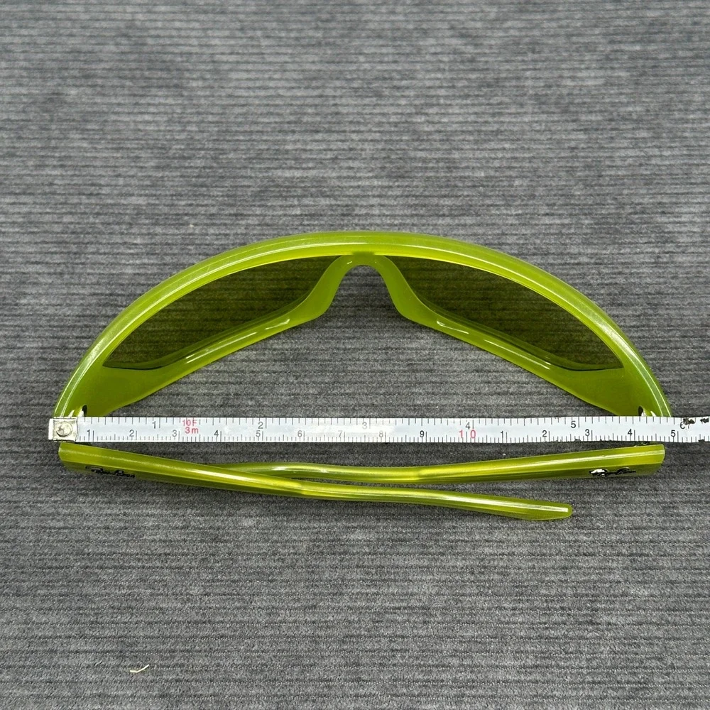 Ray-Ban Xan Sunglasses Lime Green Bio-Based Shield Wrap RB4431 6763/2 120 1N